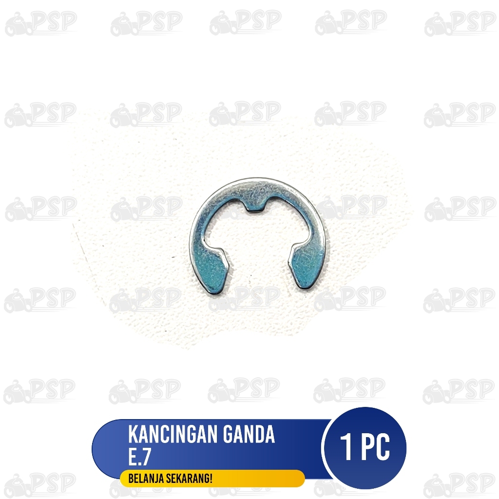 Kancing Kampas Ganda E7 (Harga 1 PC) - Snap Ring Klip Circlip Kampas Ganda Grand Karisma Spacy Vario