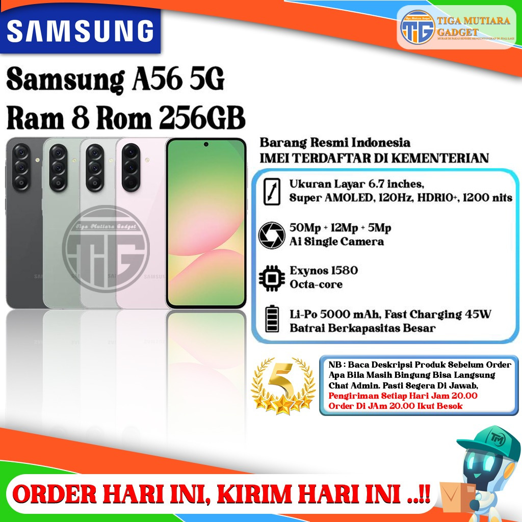 Samsung A56 5G Ram 8/256GB | Ram 12/256GB