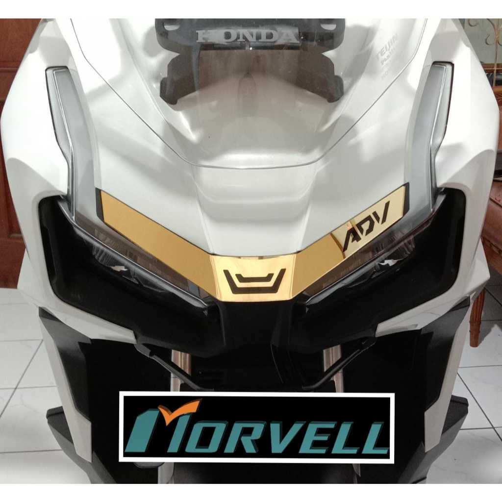 honda adv160 150 head garnish alis depan adv 160 150 lamp garnish