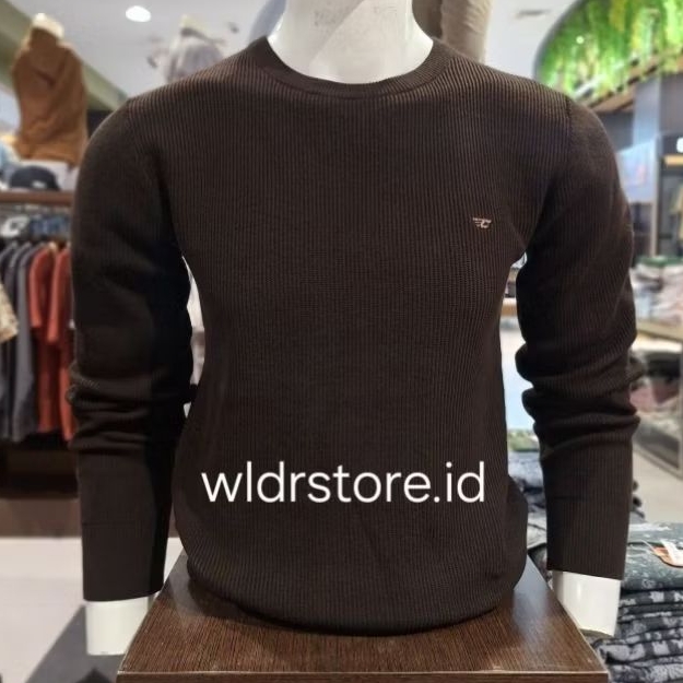 SWEATER PRIA BRAND CARDINAL ORIGINAL EAVAR00112 COKLAT TUA