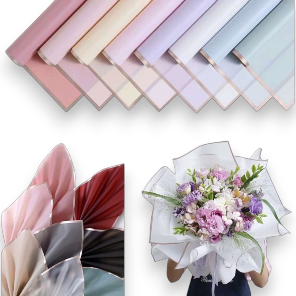 

Paper Wrapping Flower/ Kertas Buket Bunga / Paper Cellophane 58x58cm