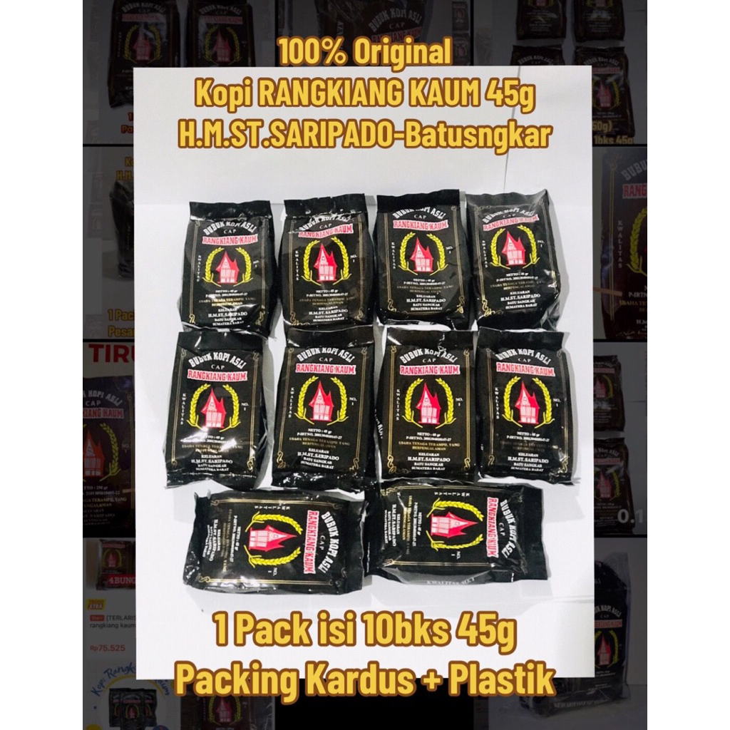 

Kopi RANGKIANG KAUM 45g (1 pack : 10bks)