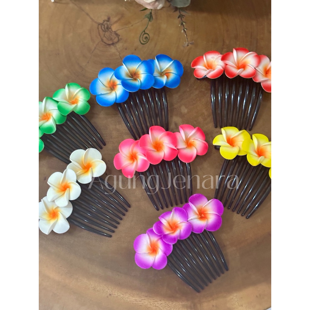 SIRKAM BUNGA KAMBOJA BALI | 3BUNGA | HIASAN RAMBUT BALI