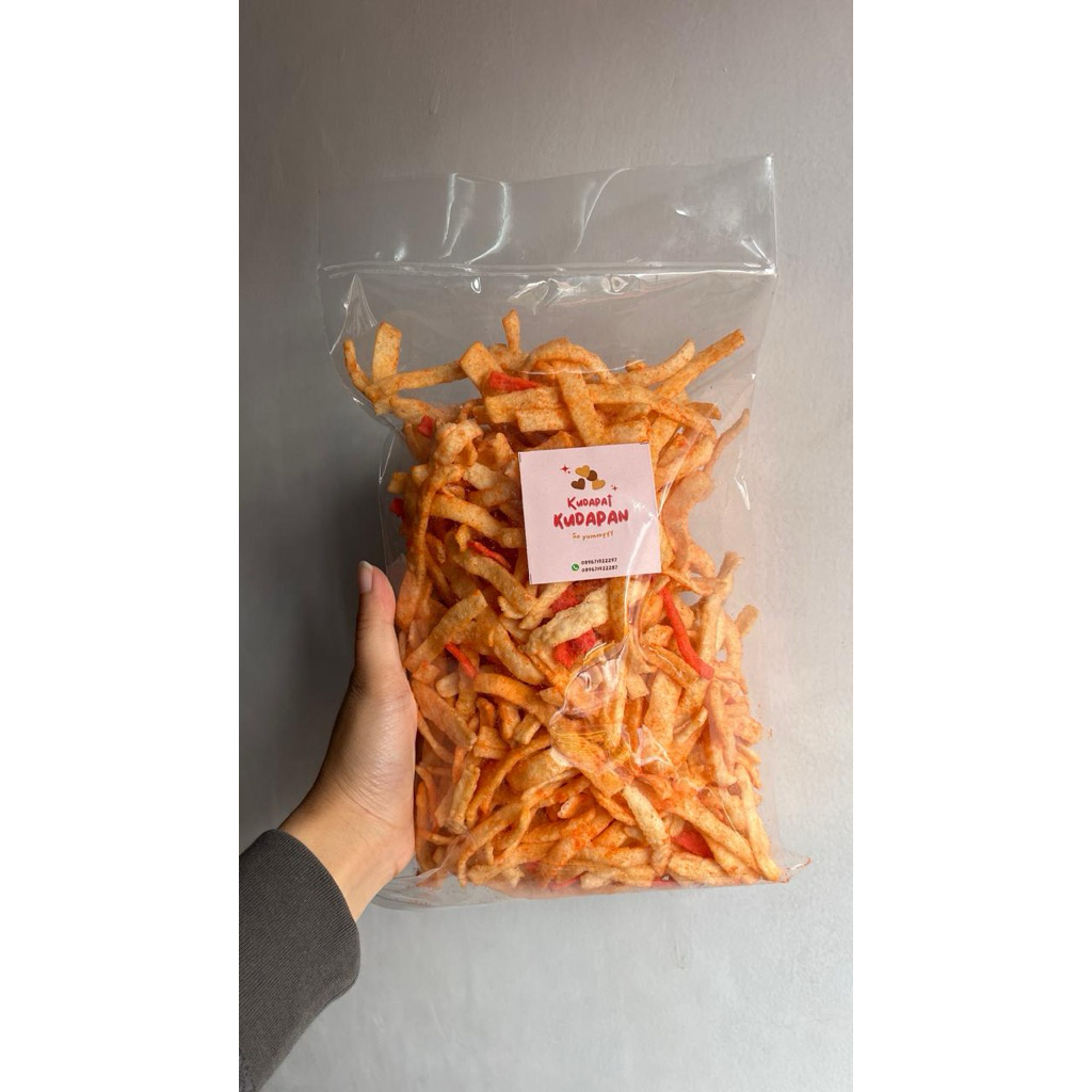

Cingklung balado renyah/ Stik singkong khas Wonosobo / 250 gram