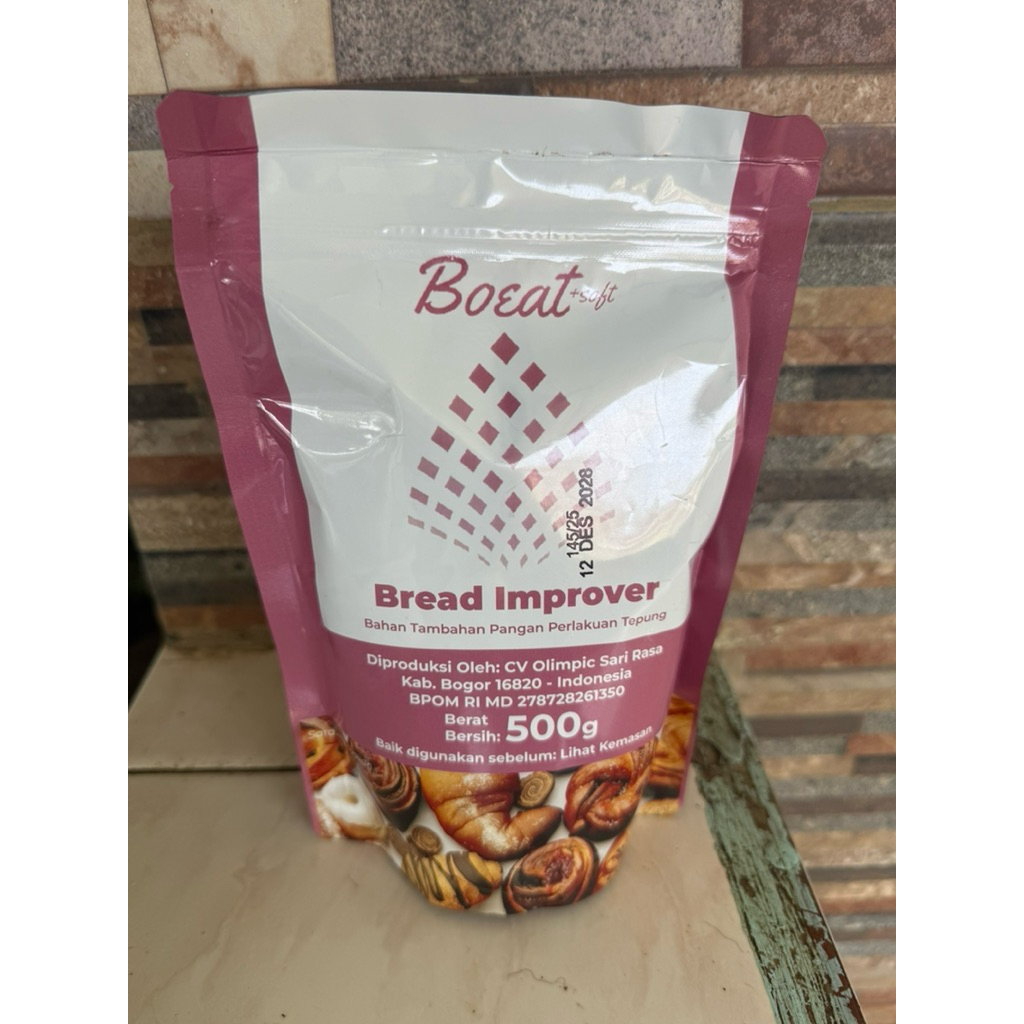 

Pelembut Roti - Bread Improver Boeat Soft 500 Gram