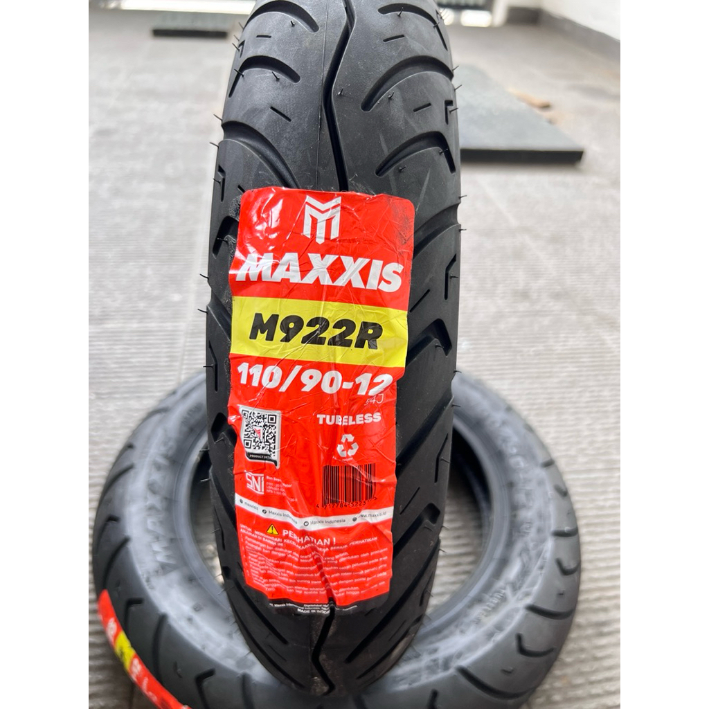 Ban Maxxis Belakang 110/90 RING 12 M922R Untuk Motor Scoopy/Freego Ring 12 Motorcycle