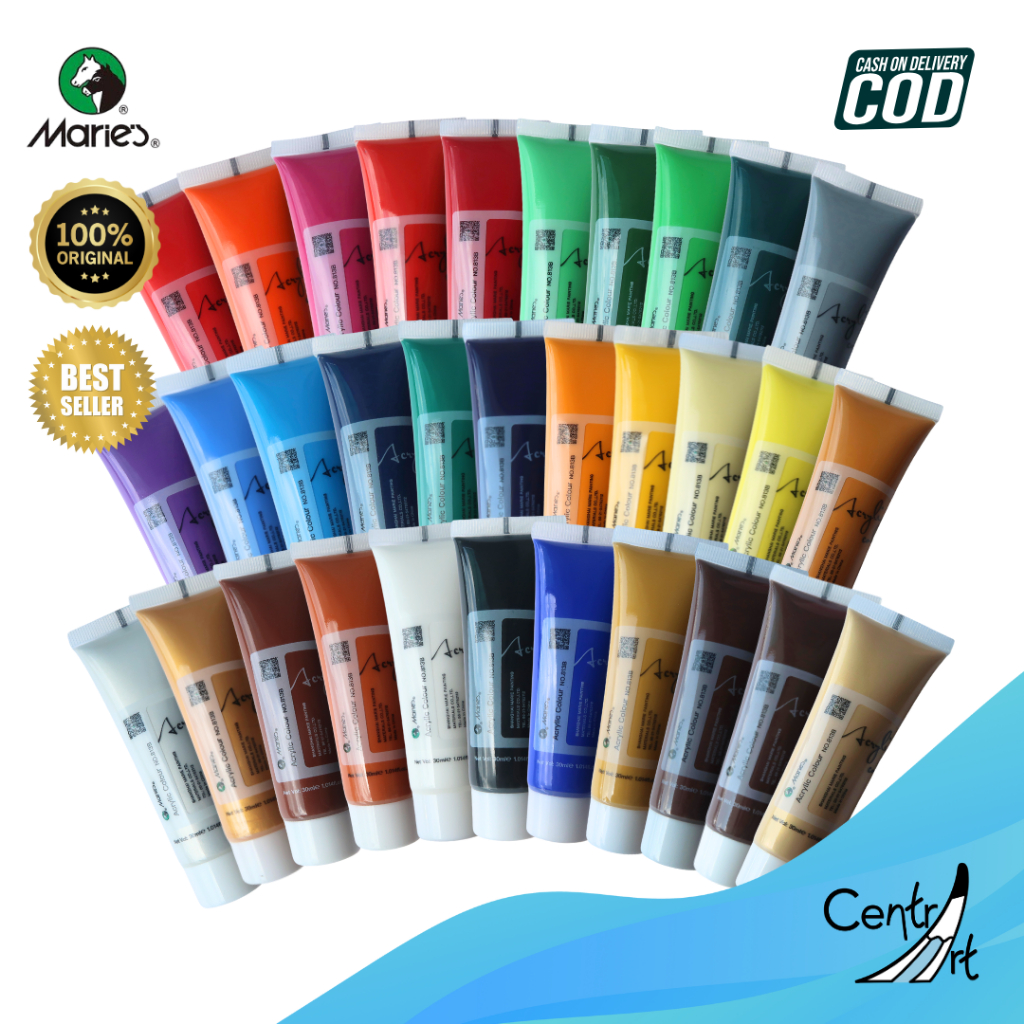 

Maries Cat Acrylic Acrylic Paint 30ml 31 warna
