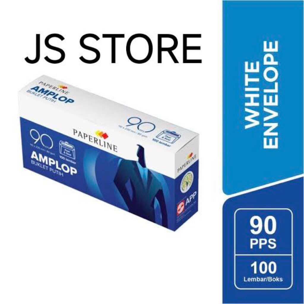

Amplop Putih Besar Paperline 90 pps / Amplop Putih Polos Paperline 110 x 230 mm / Amplop Besar Persegi Panjang