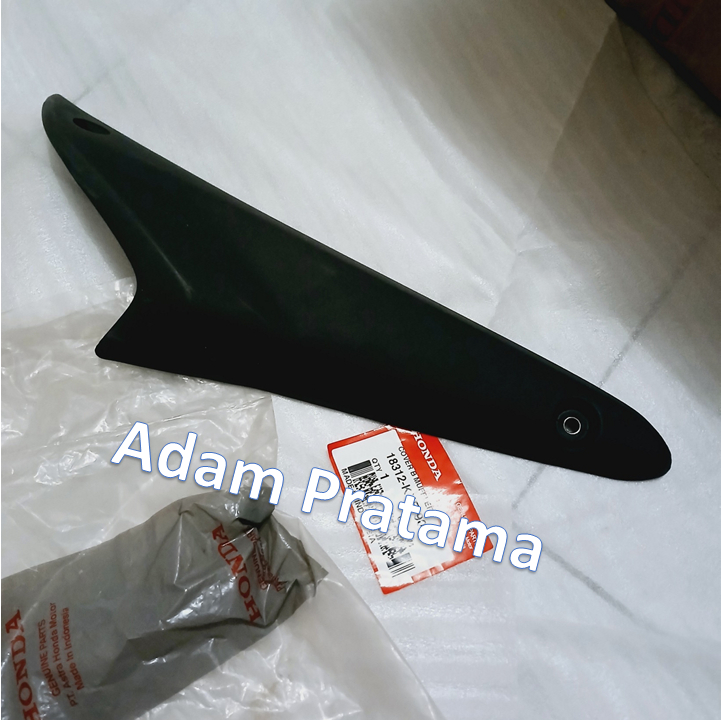 Cover Knalpot Megapro New Monoshok 18312-KYE-900 Tameng Knalpot Megapro New Pelindung Knalpot Honda 