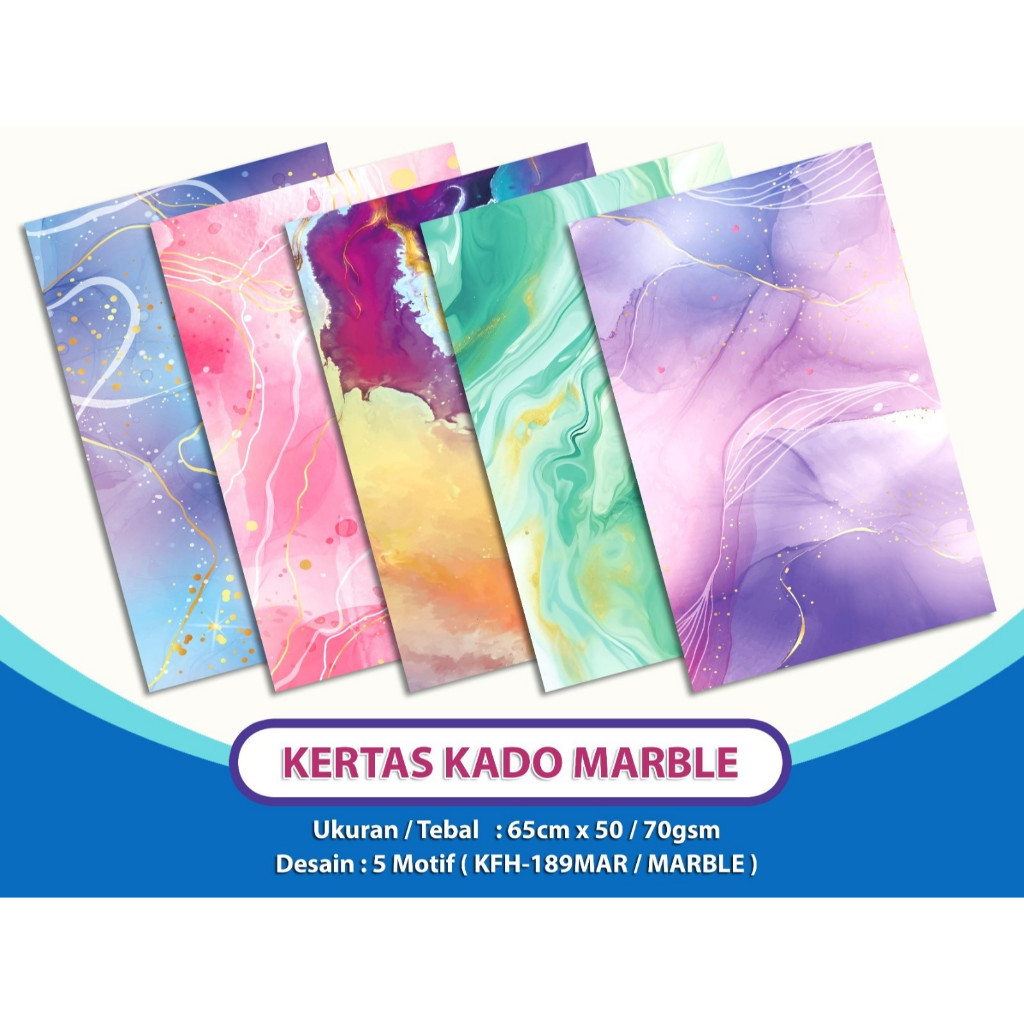 

KERTAS KADO HVS NON KILAP MOTIF 70 GR ( 65 CM X 50 CM ) BAGUS WRAPPING PAPER isi 50 lembar