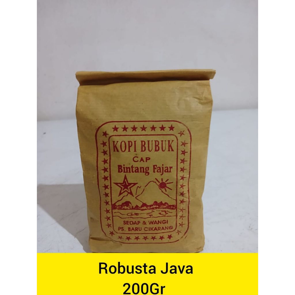 

Kopi Bubuk Jawa Robusta Java Coffee - 200Gram