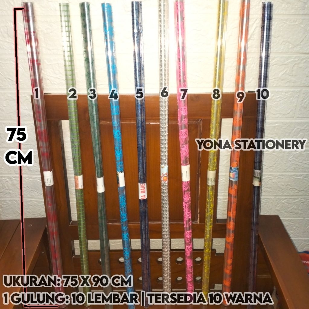 

Plastik Parcel/Parsel/Plastik Kaca Motif/Plastik Bingkisan Kado | Ukuran: 75 x 90 Cm | Tersedia 10 Warna: Merah, Hijau Muda, Hijau Tua, Biru Muda, Biru Tua, Putih, Pink, Kuning, Oranye, Ungu