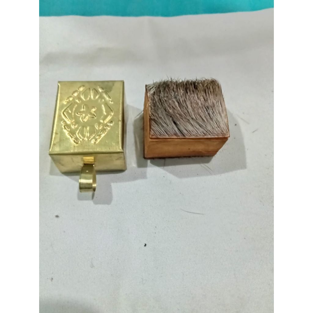 Kitab Istanbul Mini Tinta W Emas + Wadah Kuningan Liontin