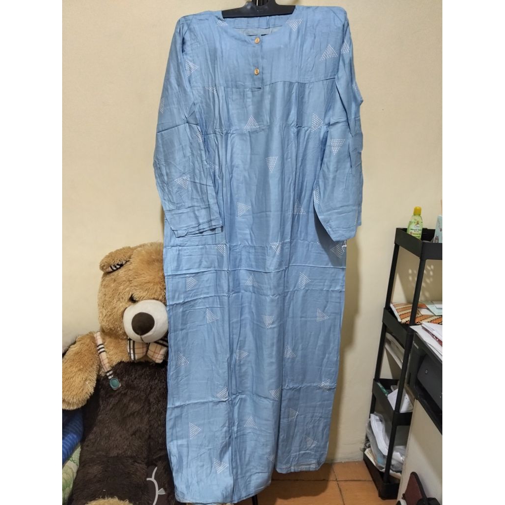 DASTER RAYON PREMIUM | AMORE BLUE MUSLIMAH