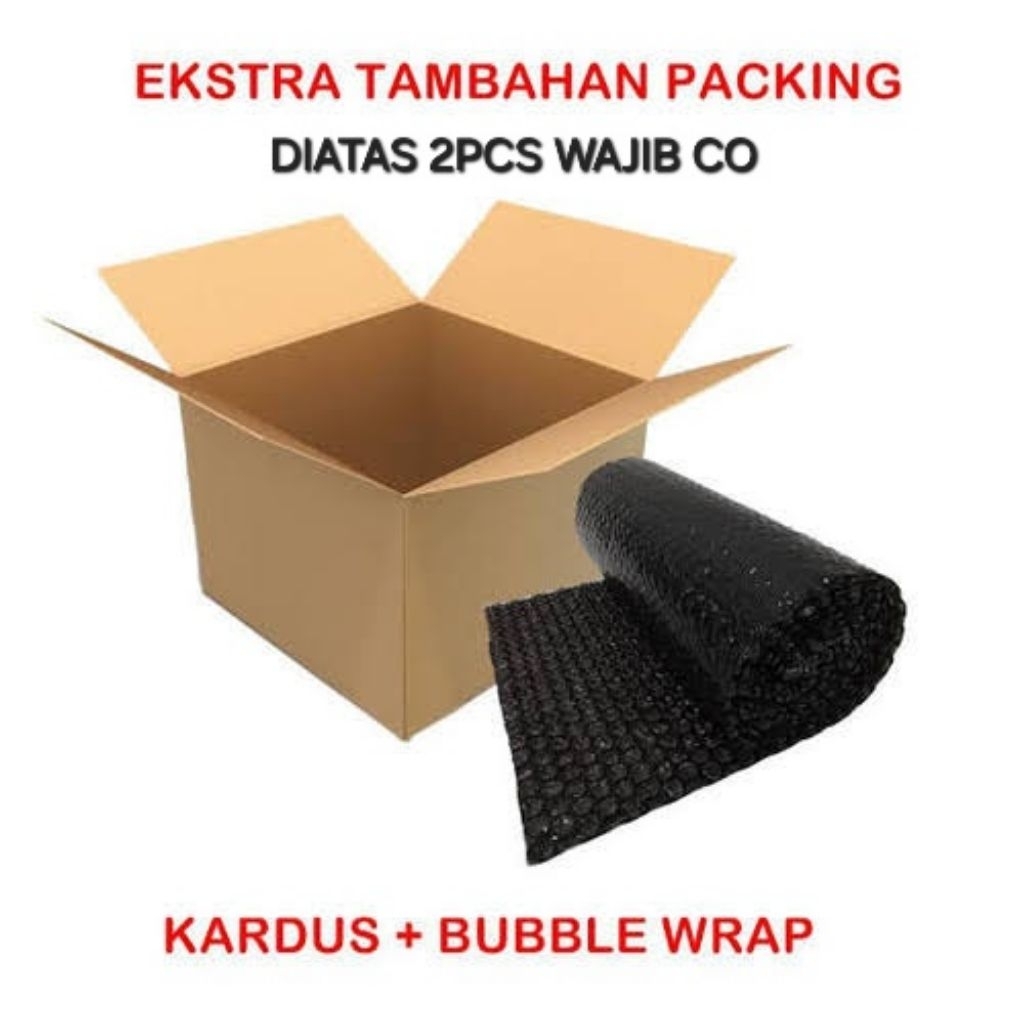 

Extra Packing untuk diatas 2pcs