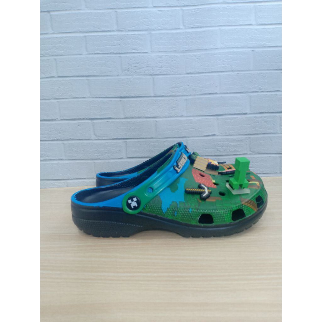 crocs minecraft dewasa/sendal crogs/ sendal pria