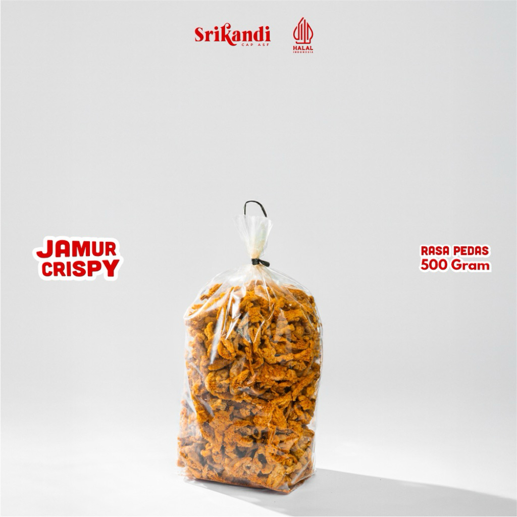 

Keripik Jamur 500 GR Pedas / 500GR Jamur Crispy Gurih Renyah-Kripik Jamur Krispy
