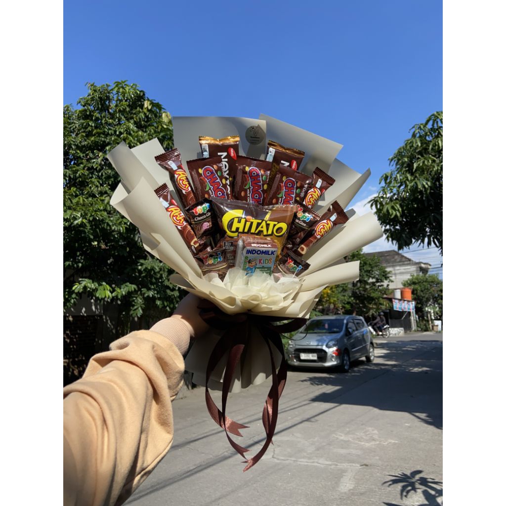 

Snack Bouquet | Buket Makanan | Large Size