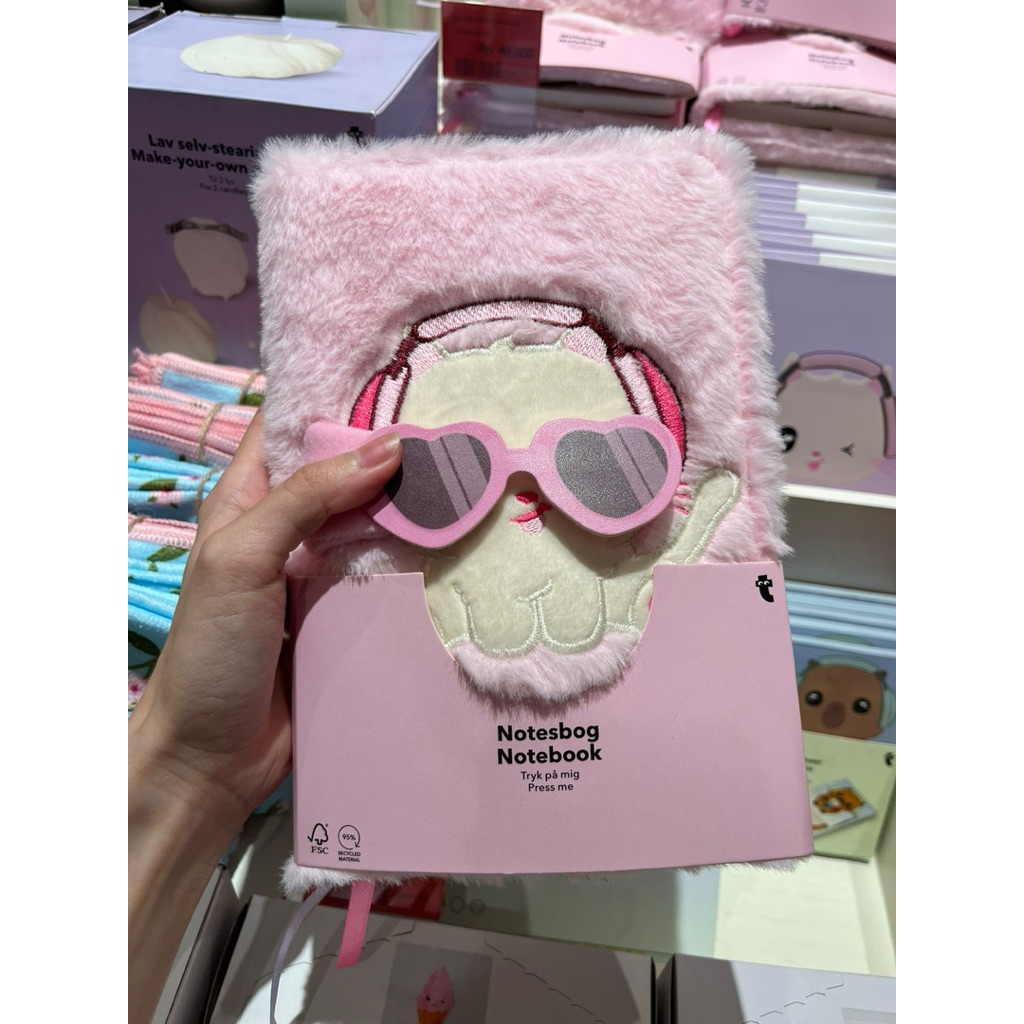 

Flying Tiger Plushy Notebook - Buku Tulis Boneka