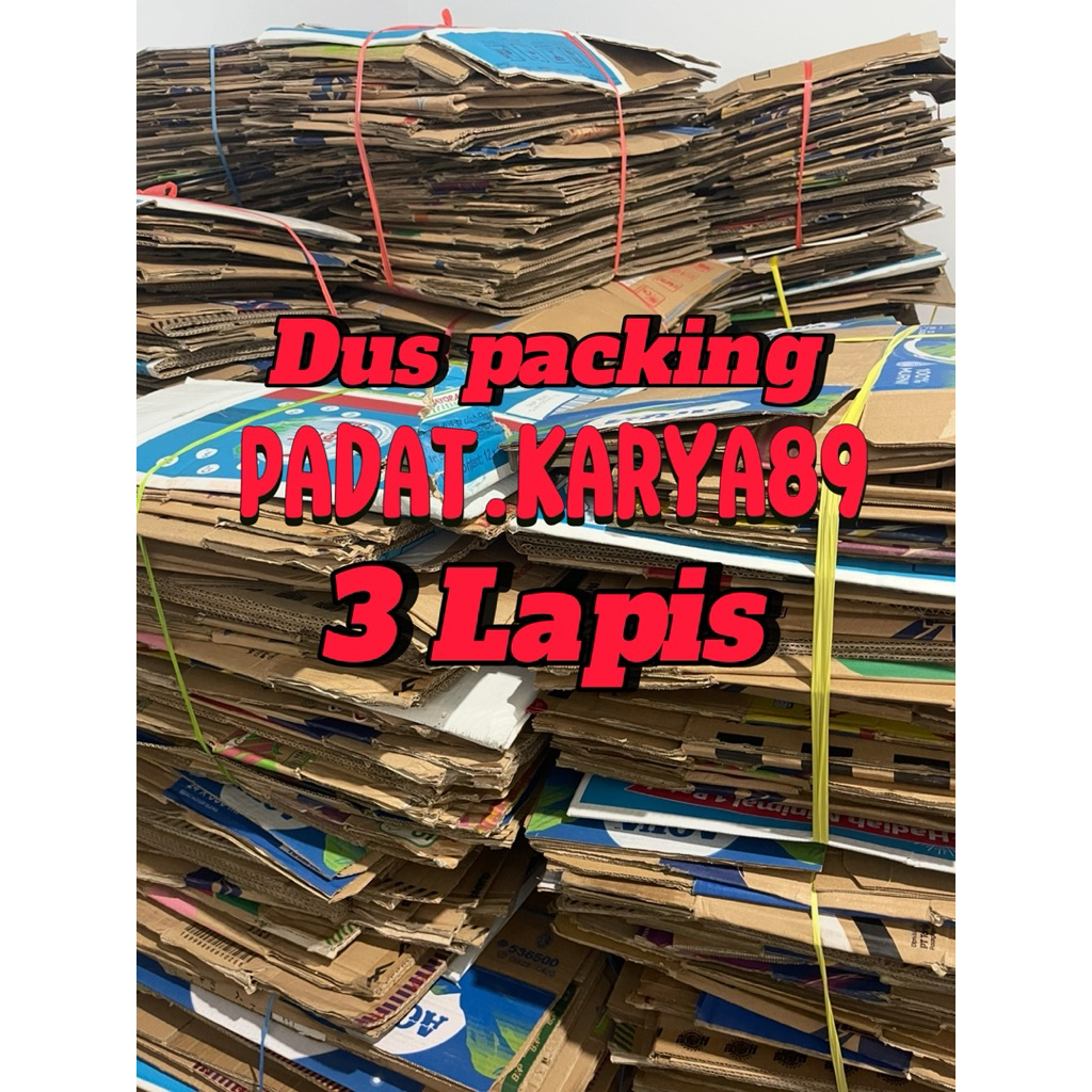 

CO dus packing 3 Lapis supaya pesanannya aman