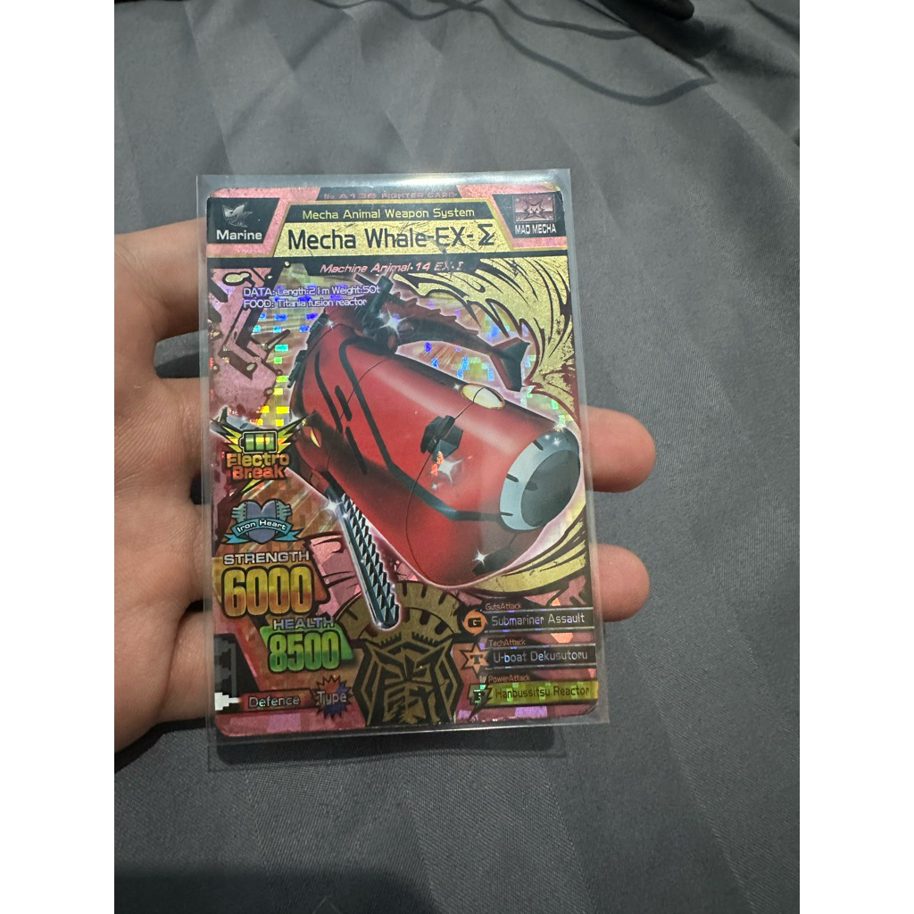 animal kaiser mecha whale damage