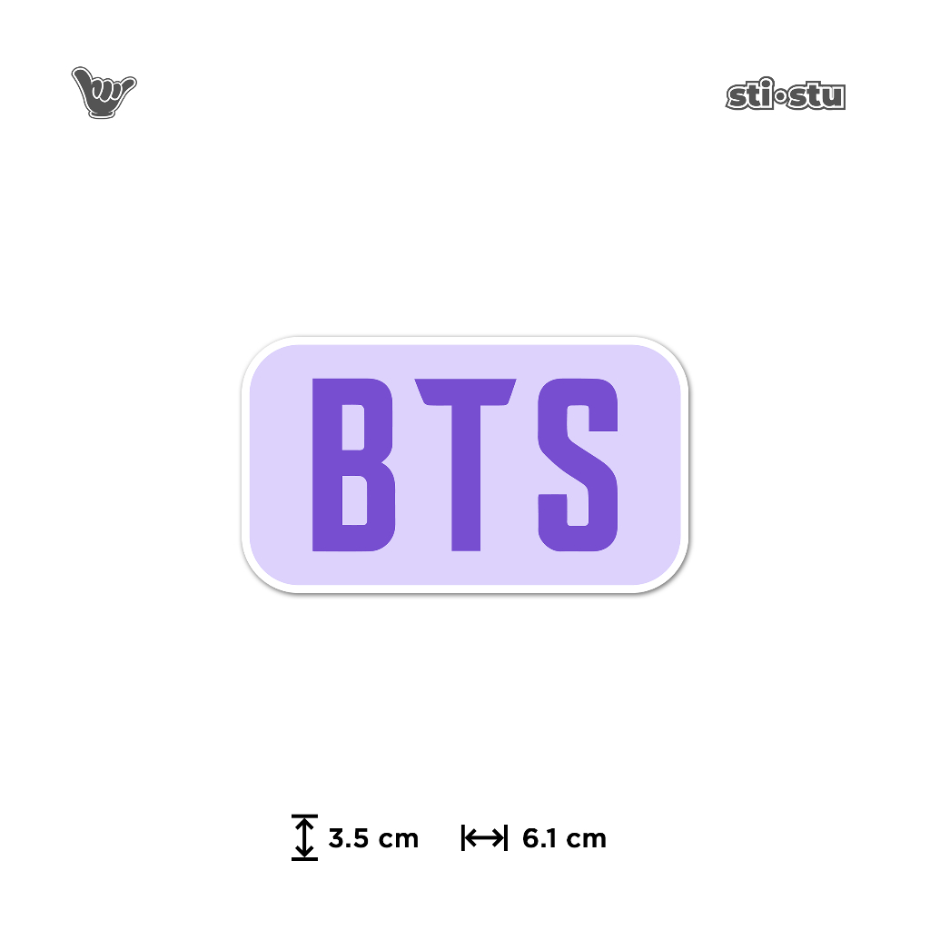 

Sticker BTS - BTS Lilac | Sticker Kpop | Sticker Band | Sticker Vinyl