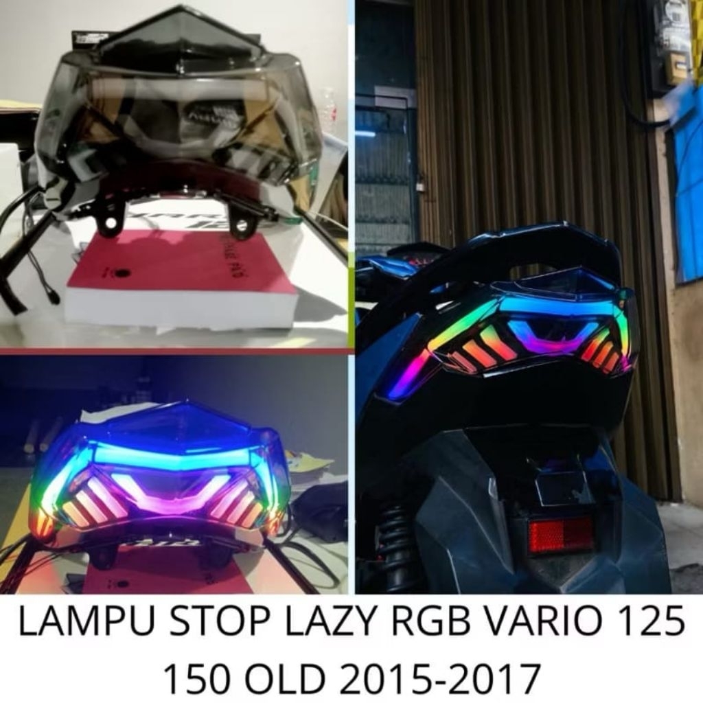STOPLAMP VARIO 125/150 OLD CUSTOM LAZY RUNNING | STOPLAMP VARIO 125/150 LED OLD CUSTOM LAZY | STOPLA