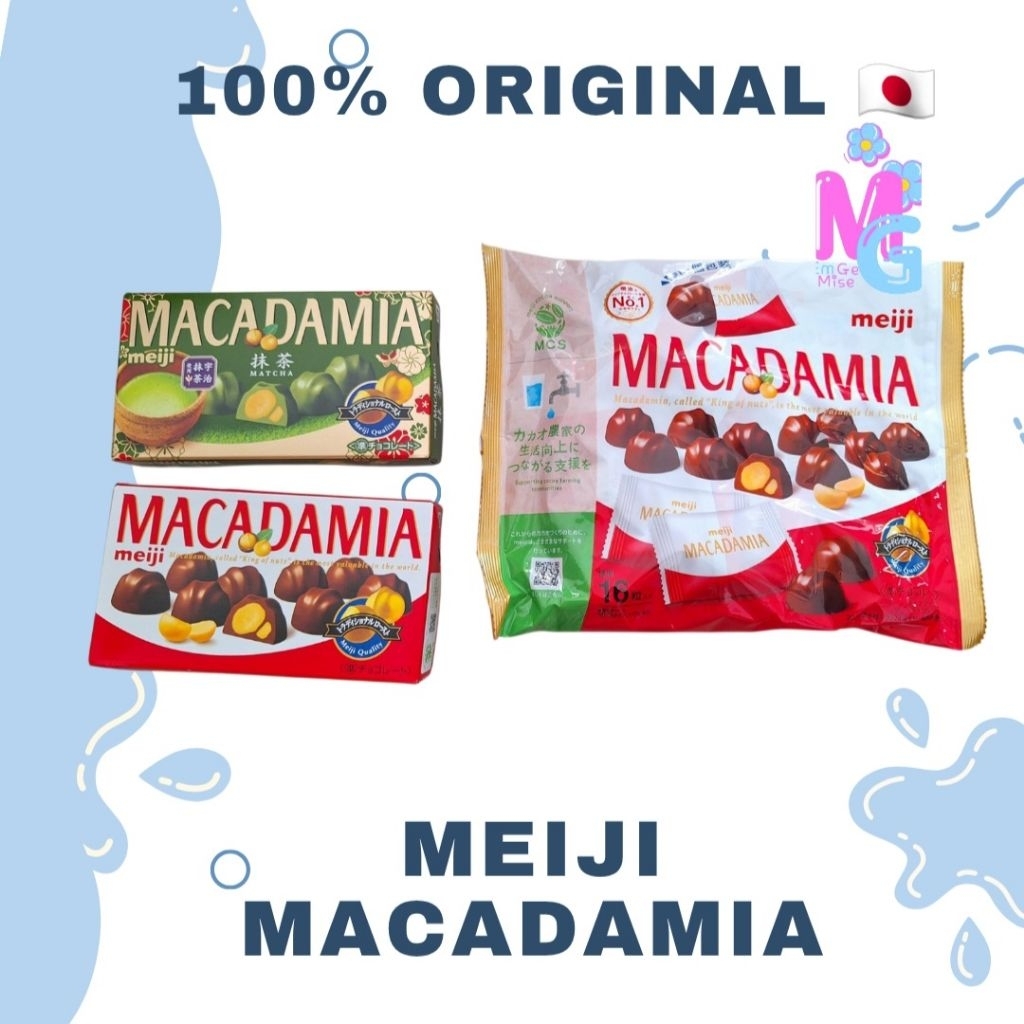 

Meiji Cokelat Macadamia Original Jepang