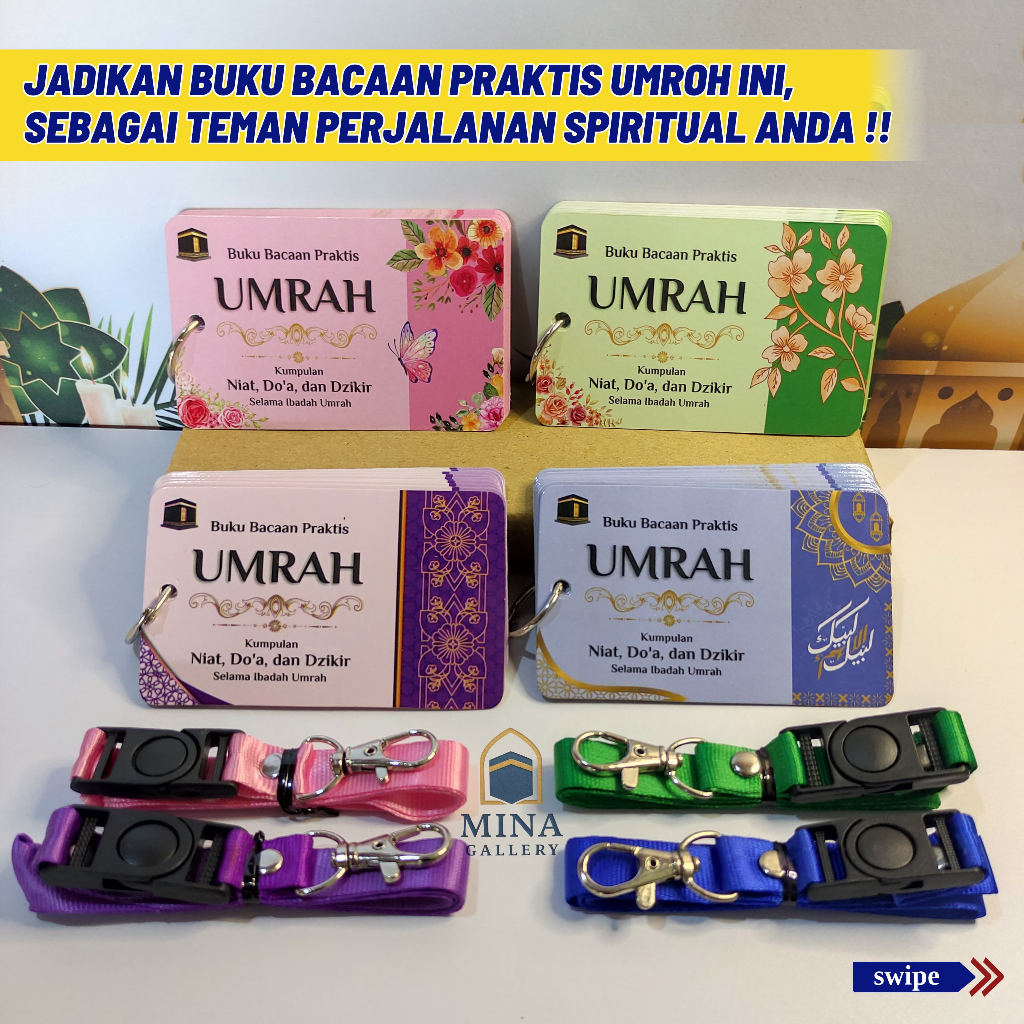 Buku Bacaan Umrah Praktis | Catatan Mini Umrah Ringkas | Buku Panduan Umrah | Buku Doa Umrah | Perle