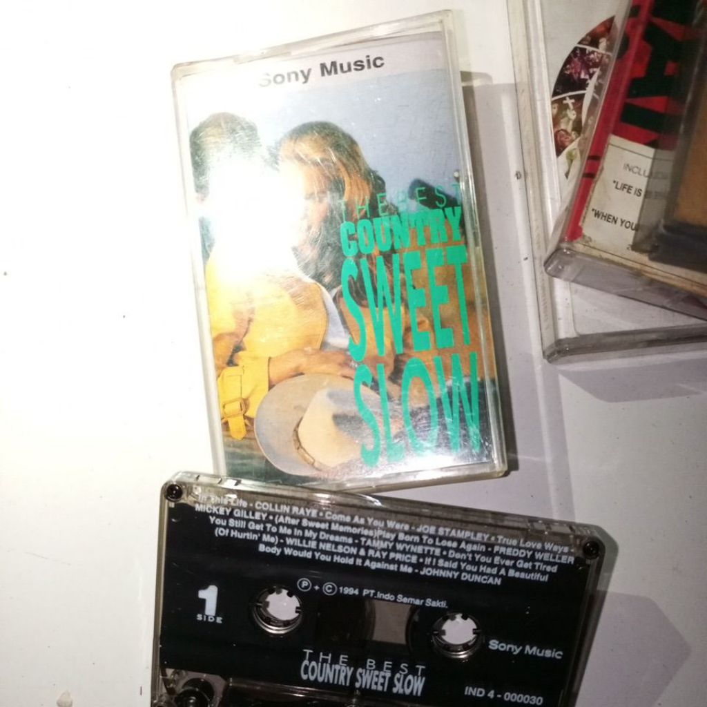 kaset pita jadul, the best country sweet slow