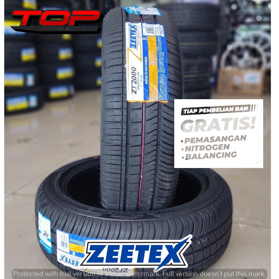 BAN MOBIL MURAH BERKUALITAS RING14 ZEETEX 155/55 II BAN MOBIL 155 55 R14