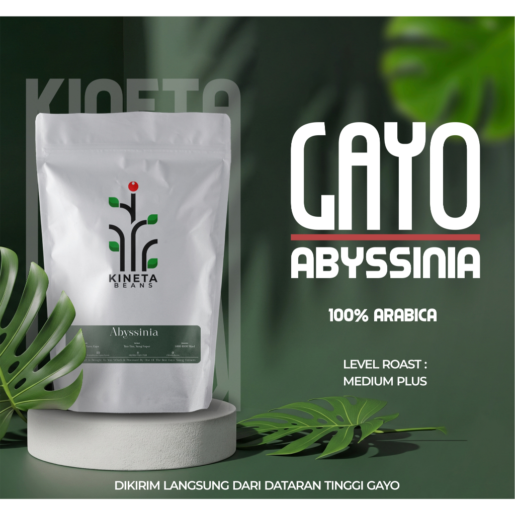 

Kopi Arabika Gayo - Abyssinia (Longberry)