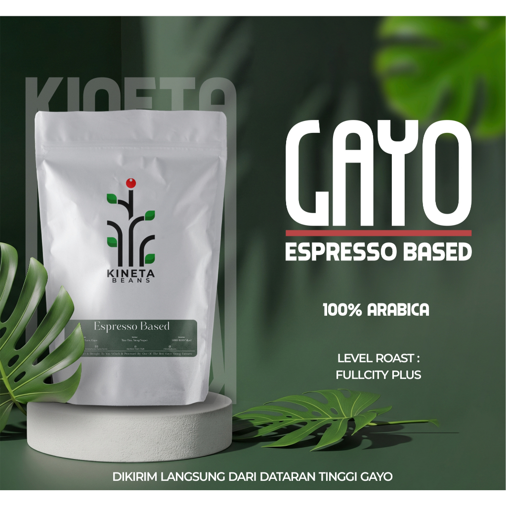 

Kopi Arabika Gayo - Espresso Based