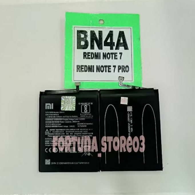 BATTERY BATTERAI FOR XIAOMI REDMI NOTE 7/REDMI NOTE 7 PRO BN4A