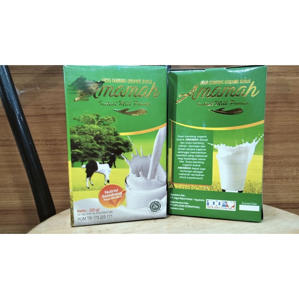 

Susu Kambing Amamah 200 gram