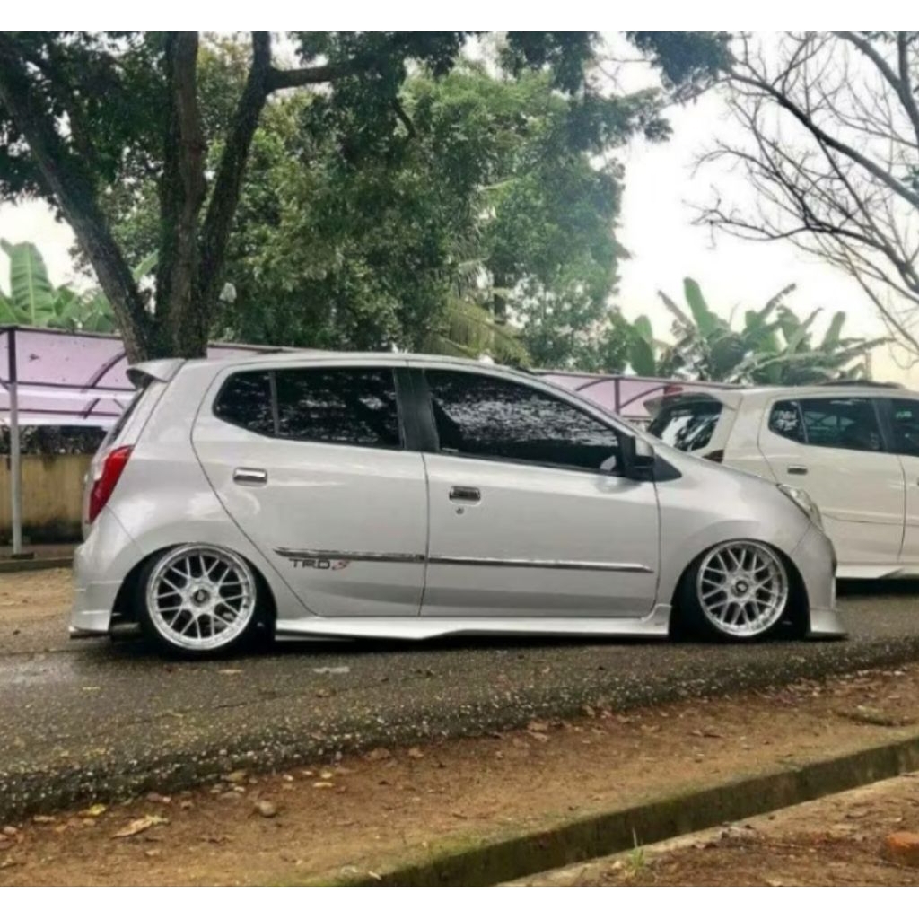 Bodykit Samping Agya TRD