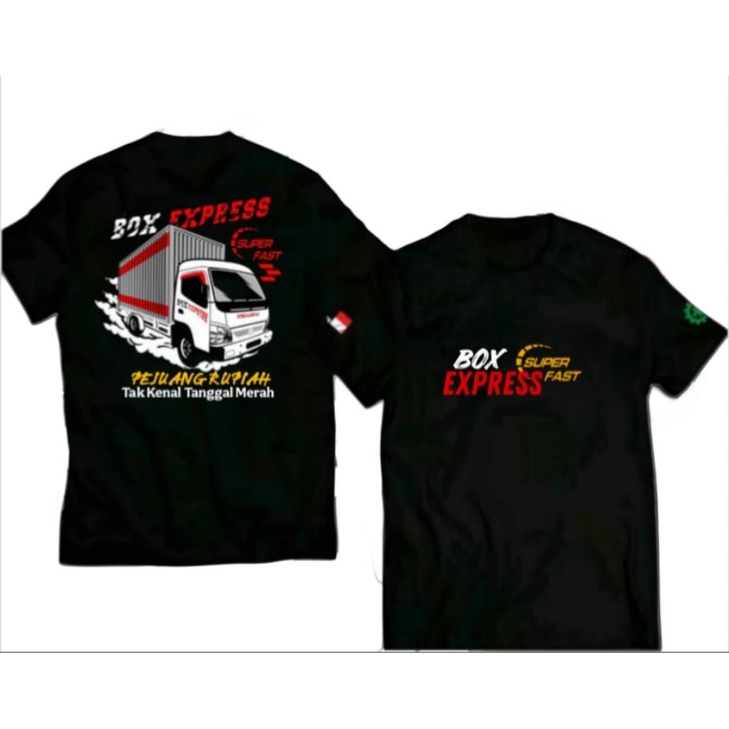 Kaos Box Express - Driver Paket - Driver Indonesia