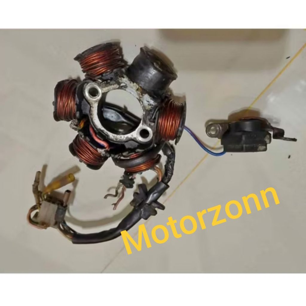 SPOOL ASSY SUPRA X SPUL ASSY MOTOR/SPUL LAMPU KOMPLIT SUPRA FIT ORIGINAL SECOND