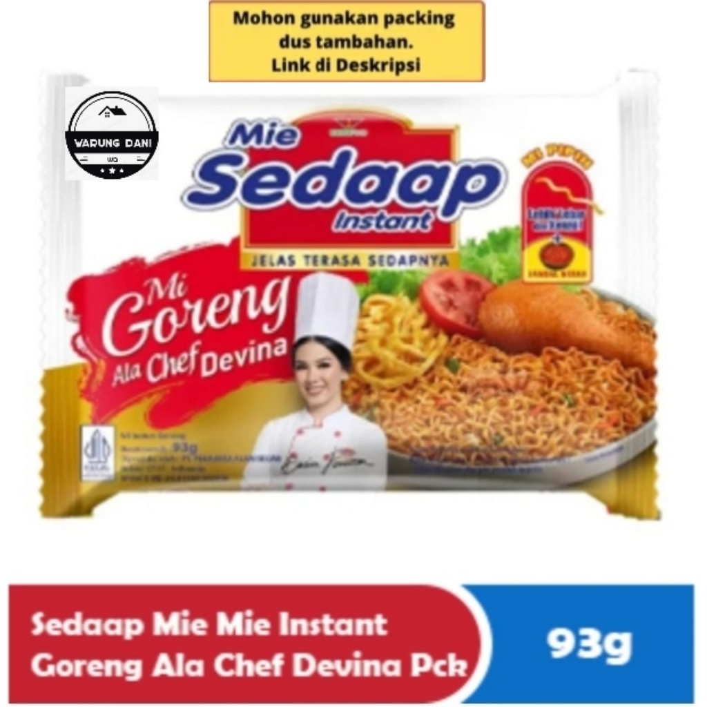 

Mie Sedaap Goreng Ala Chef Devina 93g Mie Instant Goreng Ala Chef