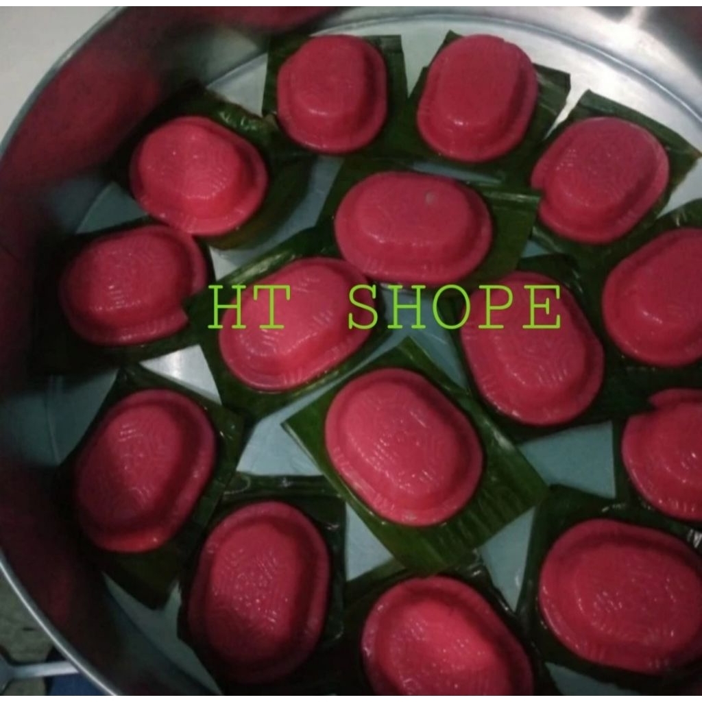 

isi 10 pc Kue Ku/kue Angku/Fung jin pan khas Kalimantan