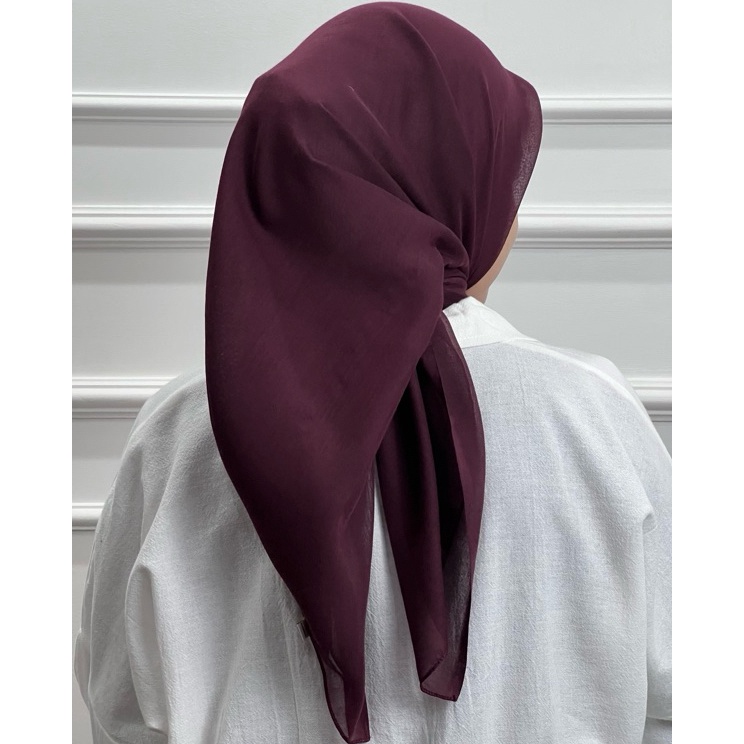 Big Sale  Paris Jadul Premium  Paris Jadul Premium Polos  Kerudung Polos Segi  Kerudung bahan paris
