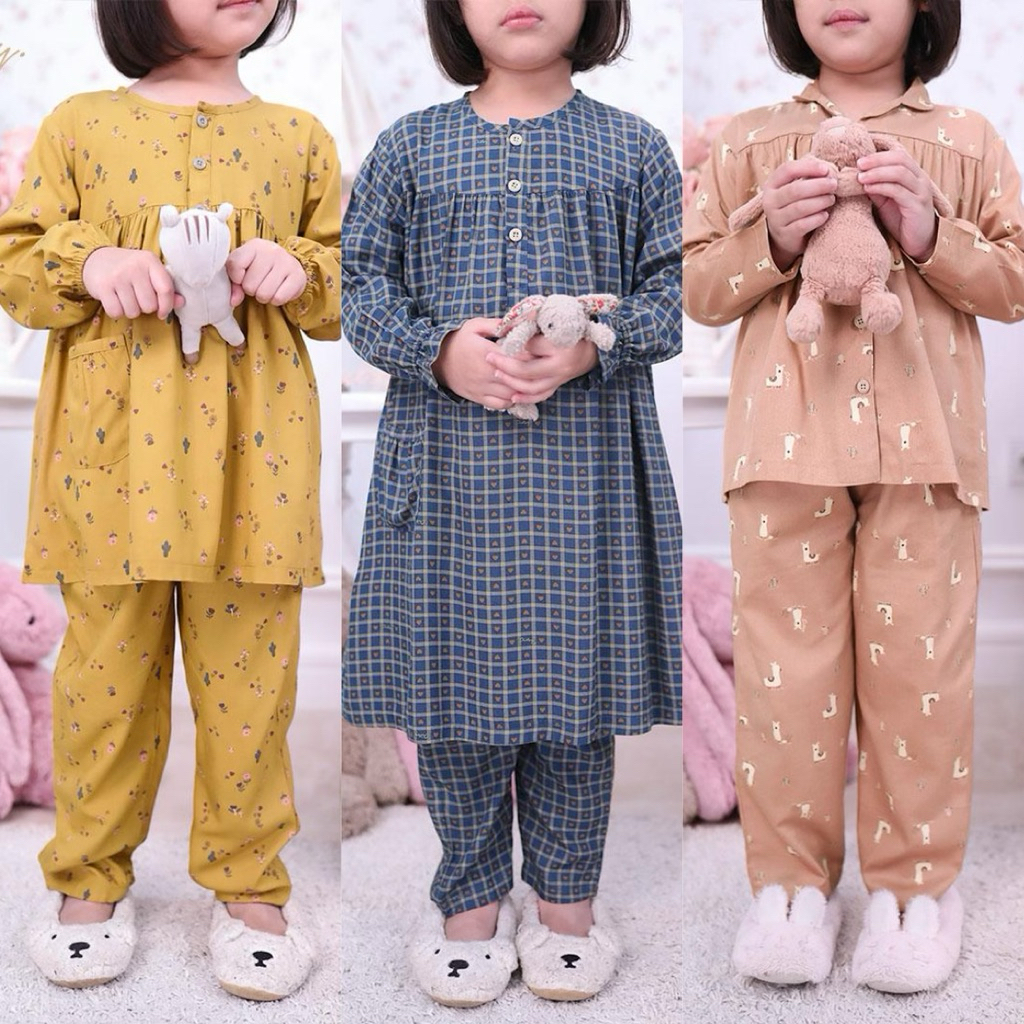 DITSY Little Mickey Pajamas Little Alpaca Pajamas Little Lavine Pajamas Tunic Panic Little Ayisha Pa
