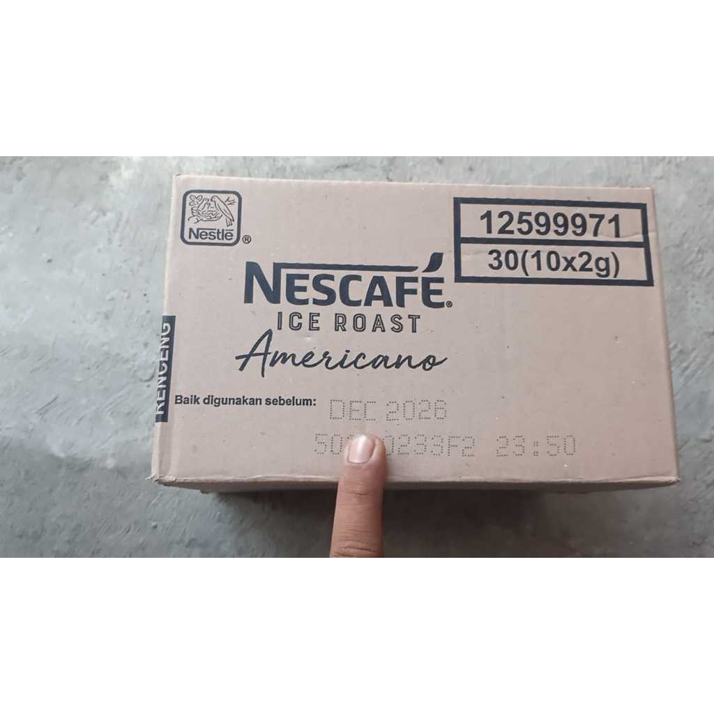 

1 DUS Kopi NESCAFE ICE ROAST AMERICANO (30 Renteng)