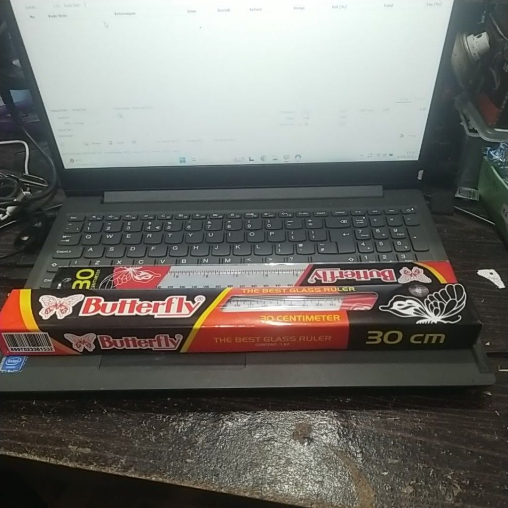 

PENGGARIS BUTTERFLY 30CM