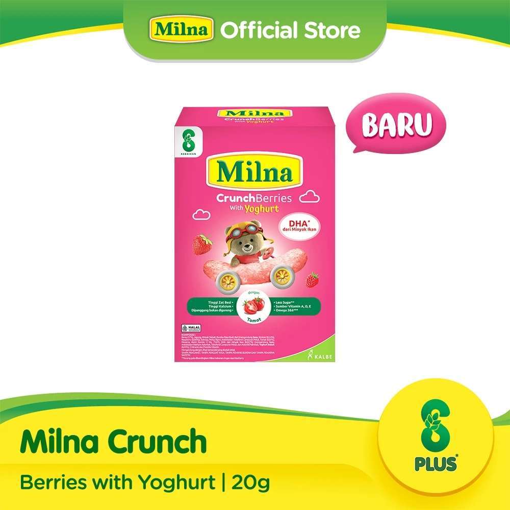 

MILNA CRUNCH BERRIES 20GR - RAJA SUSU