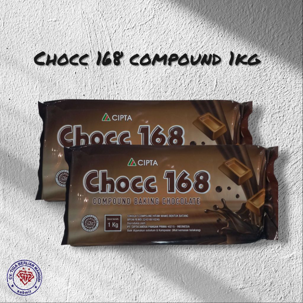 

COKLAT BATANG CHOCC 168 1KG 1PCS