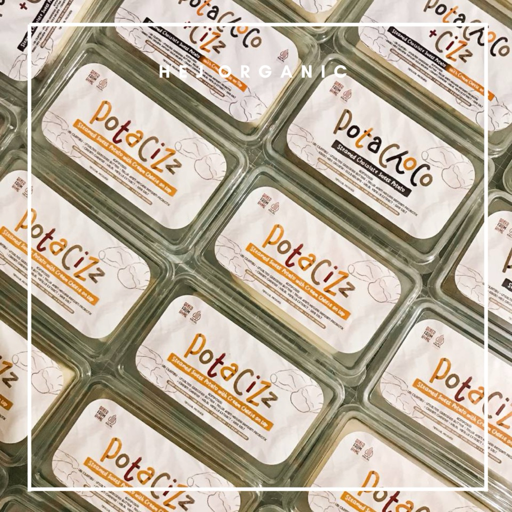 

Natural Snack Steamed Sweet Potato with Cream Cheese & Chocolate By Betterfromhome