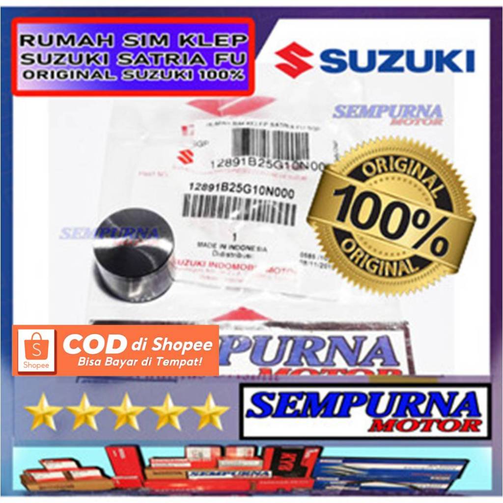 12891B25G10N000 Rumah Sim Kelep Klep Suzuki Satria FU 100% Original Suzuki Asli Ori SGP