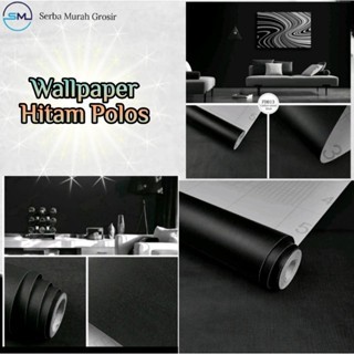 Wallpaper kamar tidur elegan dan mewah/Steaker dinding dapur polos