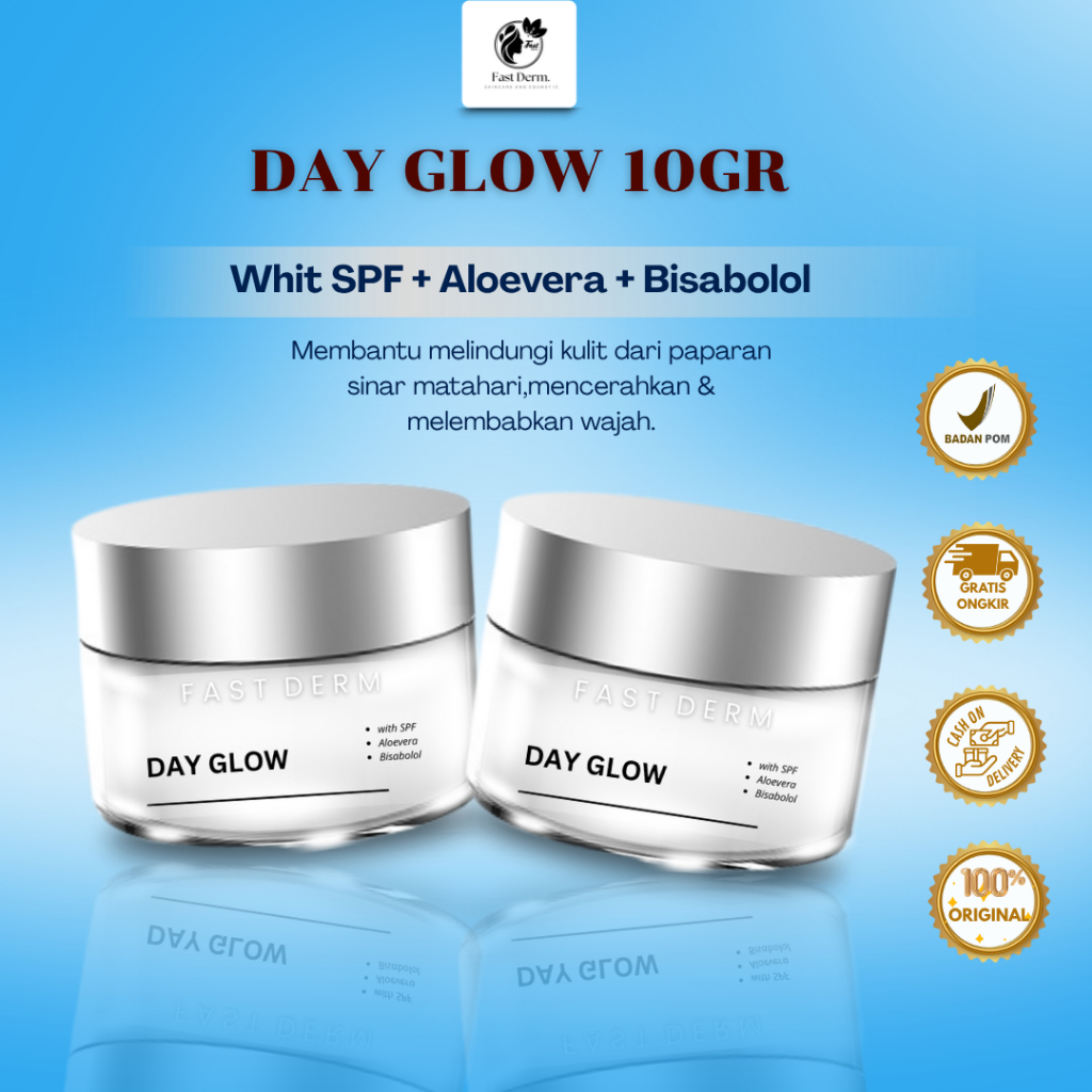 FAST DERM DAY GLOW NEW 10 GR